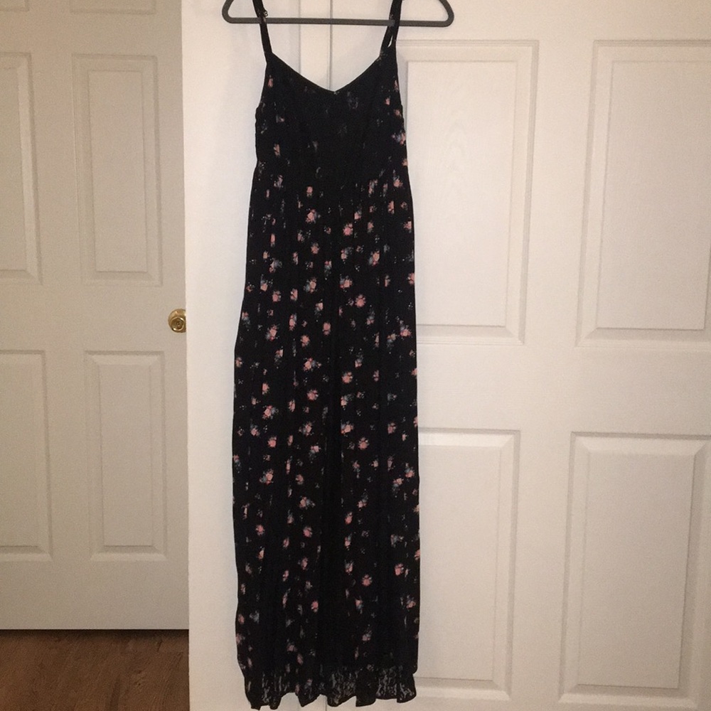 Torrid Black Lace & Floral Dress